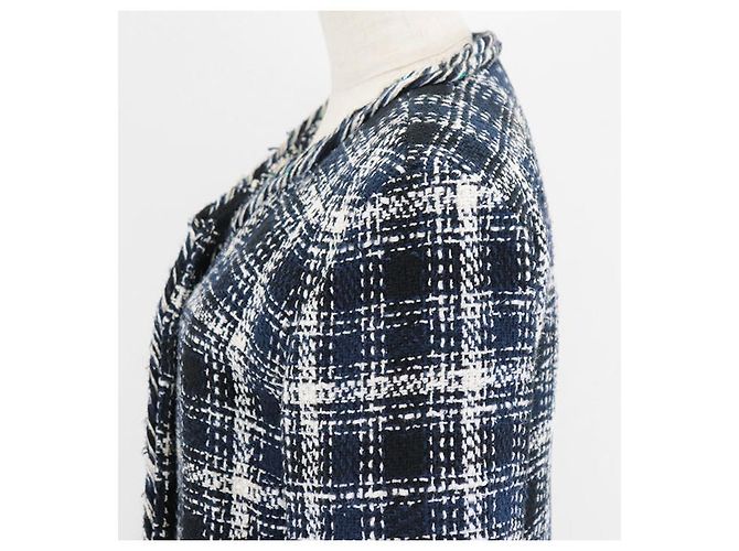 Chaqueta de tweed Chanel con botones Coco Mark Multicolor - vista 6