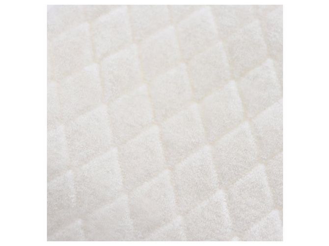 Saia Chanel Matelasse Diamond Acolchoada Branco Cru - vista 9