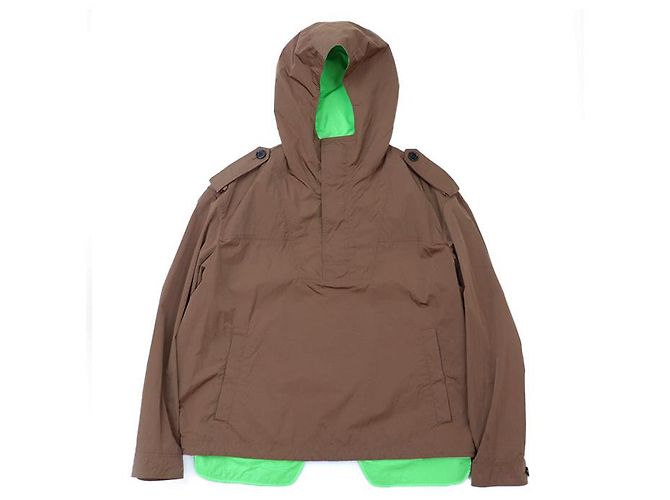 Chaqueta con capucha de nylon Dior Castaño - vista 11
