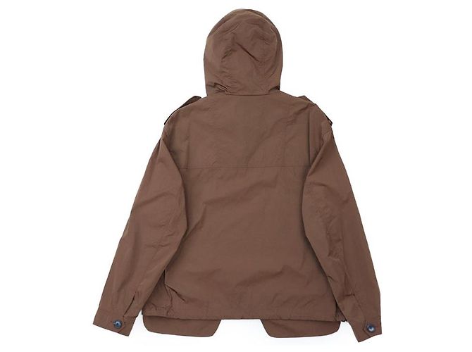 Chaqueta con capucha de nylon Dior Castaño - vista 14