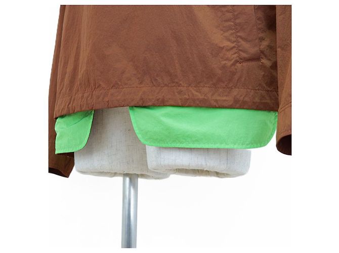 Chaqueta con capucha de nylon Dior Castaño - vista 4