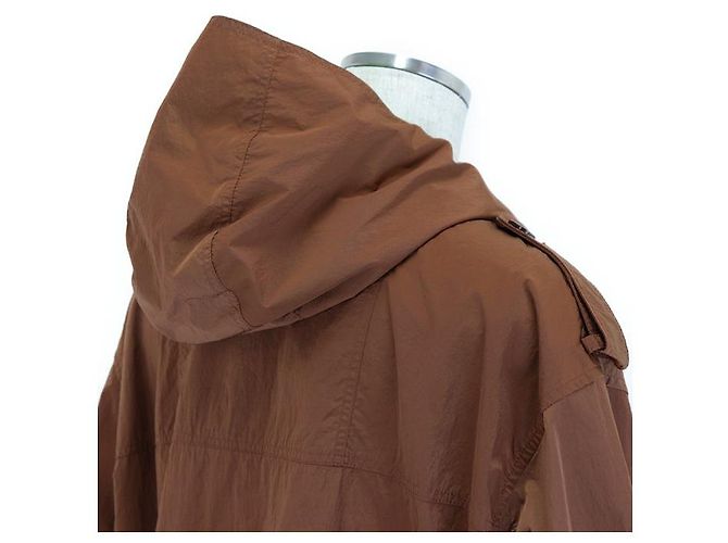 Chaqueta con capucha de nylon Dior Castaño - vista 8