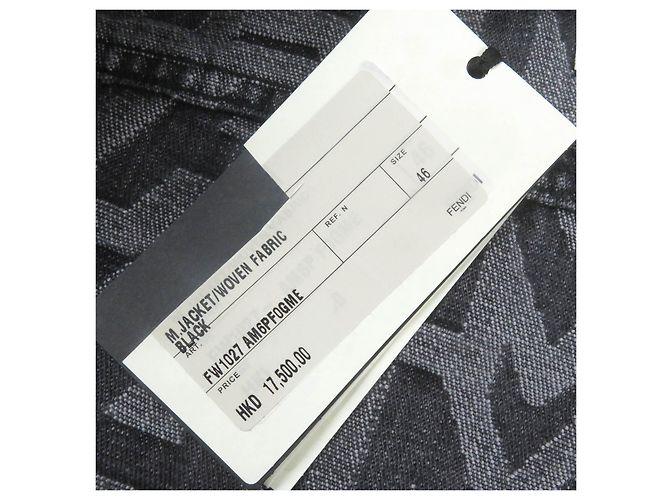 Giacca Trucker Logo Fendi Marc Jacobs Nera Nero - vista 10