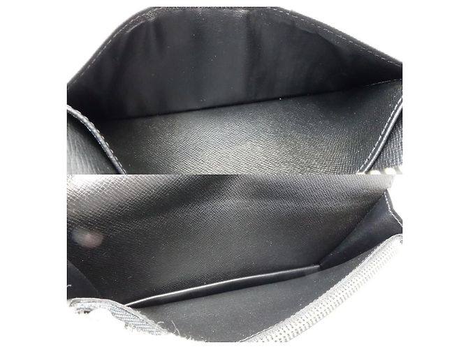 Louis Vuitton Damier Graphite Geldbörse N62665 Schwarz - Ansicht 6