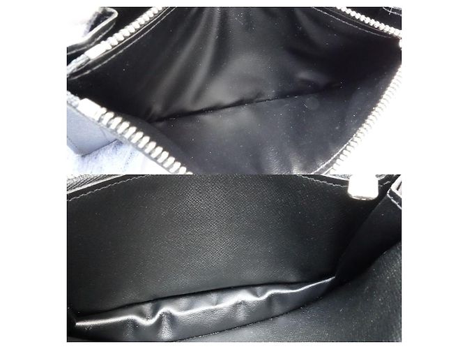 Louis Vuitton Damier Graphite Geldbörse N62665 Schwarz - Ansicht 7