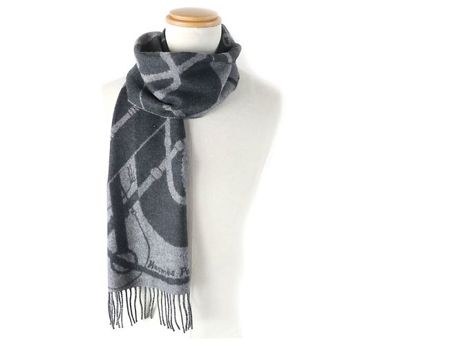& Other Stories Cachecol de cashmere Click Crack HERMES - vista 4