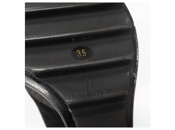 & Other Stories Stivaletti in suede neri GIUSEPPE ZANOTTI 35 donne Nero - vista 11
