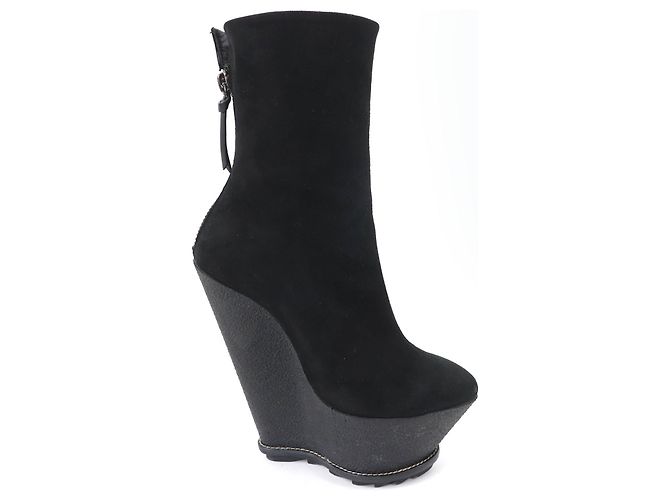 & Other Stories Stivaletti in suede neri GIUSEPPE ZANOTTI 35 donne Nero - vista 6