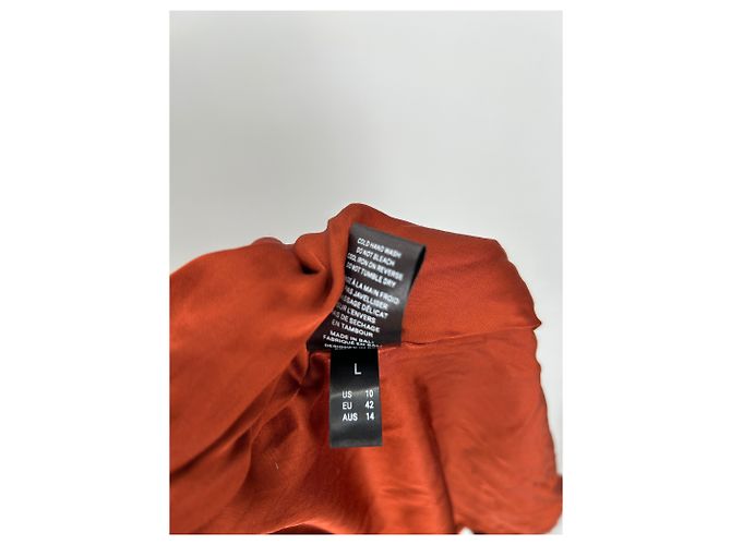 Magali Pascal Terrakotta-Kleid Orange - Ansicht 6