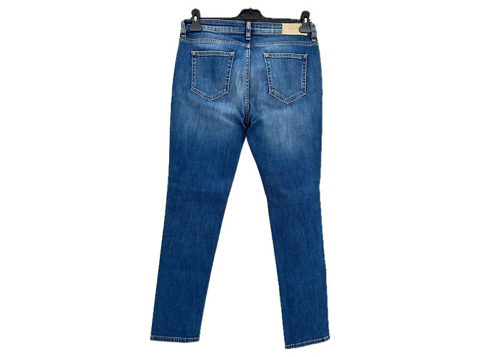 Jeans blu Iro Garçon in cotone taglia 27 - vista 2