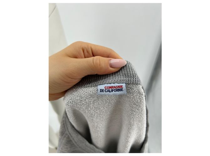 Autre Marque Sudadera de algodón gris COMPAGNIE DE CALIFORNIE - vista 5