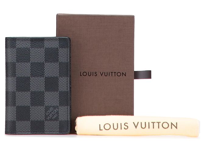 Organizer Organizador de bolso Damier Graphite Preto Louis Vuitton - vista 10
