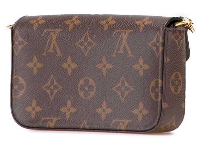 Louis Vuitton Marrone Monogram Felicie Cinghia E Vai - vista 2