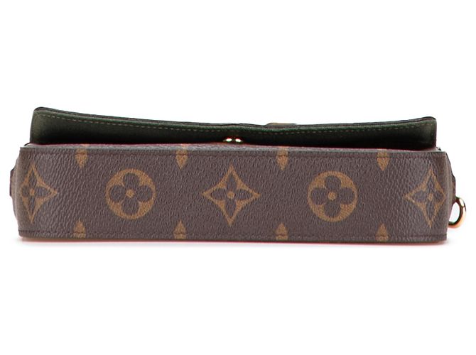 Louis Vuitton Marrone Monogram Felicie Cinghia E Vai - vista 3