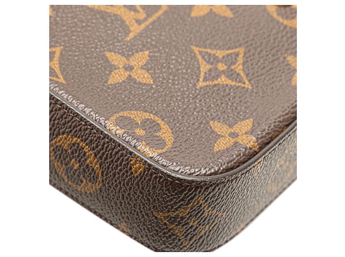 Louis Vuitton Marrone Monogram Felicie Cinghia E Vai - vista 7