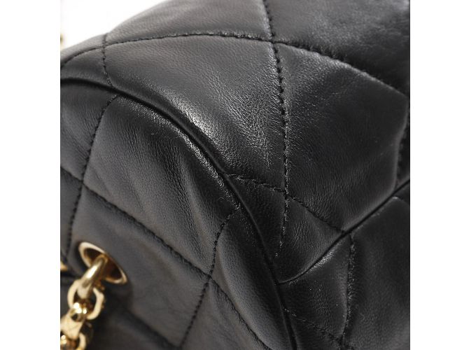 Chanel Mini Bowling Matelasse Shoulder Bag Black - view 7