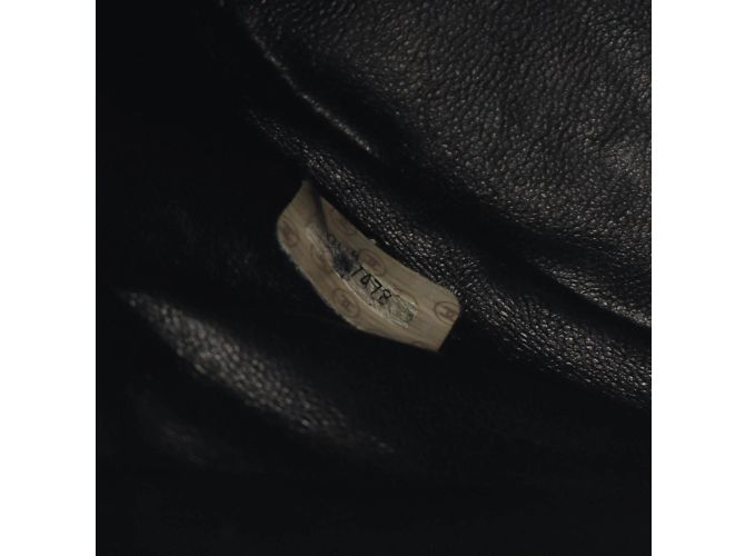 Timeless Chanel Matelassé Rucksack aus schwarzem Lammleder - Ansicht 6