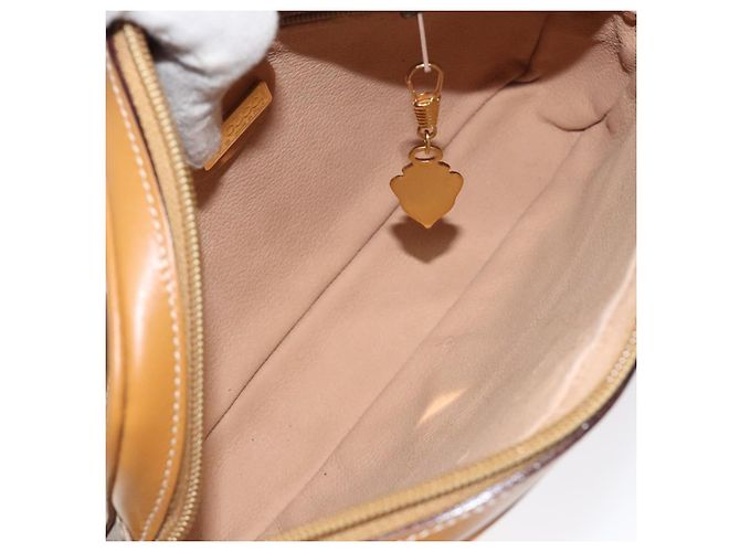 Gucci Borsa a Spalla Micro GG Supreme PVC Beige Oro 007 904 0095 Auth BA3014 D'oro - vista 18
