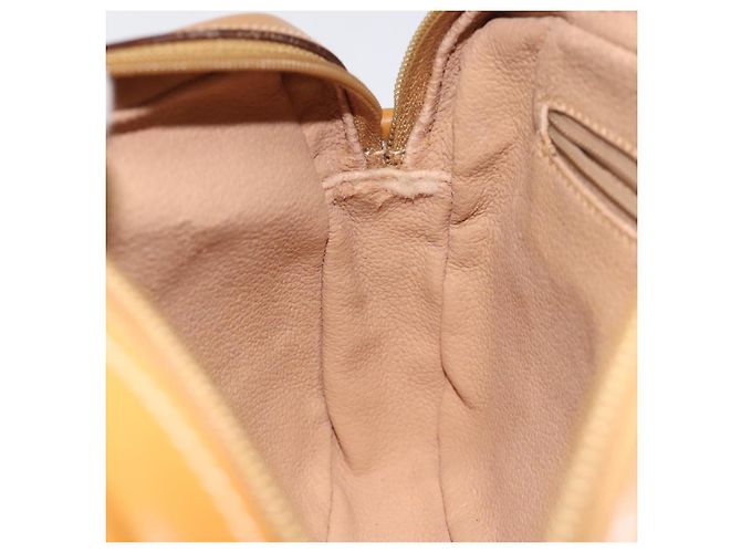 Gucci Borsa a Spalla Micro GG Supreme PVC Beige Oro 007 904 0095 Auth BA3014 D'oro - vista 20
