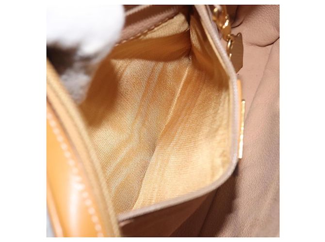 Gucci Borsa a Spalla Micro GG Supreme PVC Beige Oro 007 904 0095 Auth BA3014 D'oro - vista 21