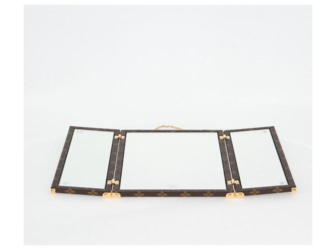 Miroir Maison Monogram LOUIS VUITTON GI0554 LV Auth 124908SM Monogramme - vue 10