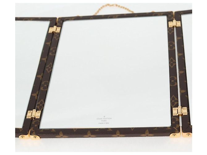 Miroir Maison Monogram LOUIS VUITTON GI0554 LV Auth 124908SM Monogramme - vue 11