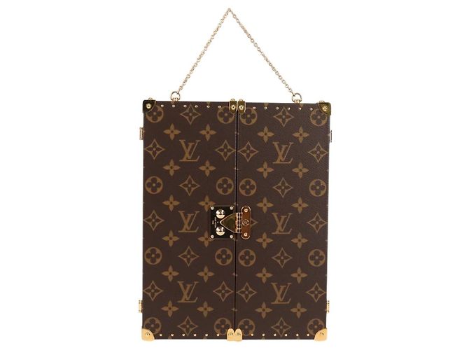 Miroir Maison Monogram LOUIS VUITTON GI0554 LV Auth 124908SM Monogramme - vue 13