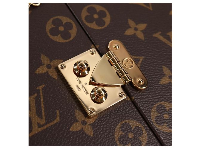 Miroir Maison Monogram LOUIS VUITTON GI0554 LV Auth 124908SM Monogramme - vue 18