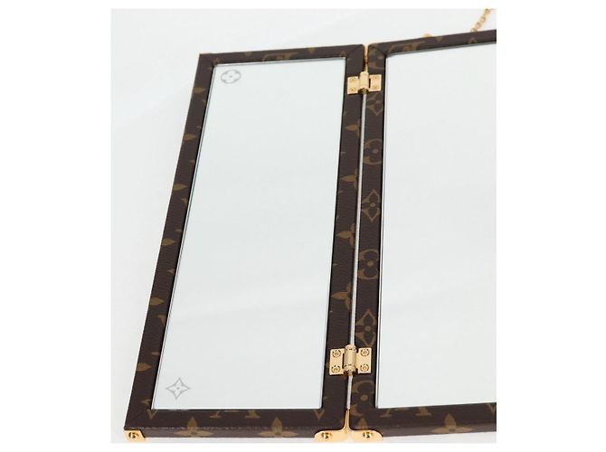 Miroir Maison Monogram LOUIS VUITTON GI0554 LV Auth 124908SM Monogramme - vue 20