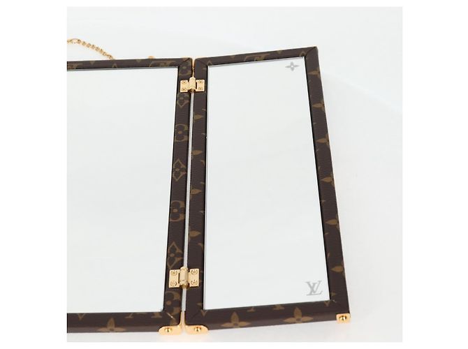 Miroir Maison Monogram LOUIS VUITTON GI0554 LV Auth 124908SM Monogramme - vue 21