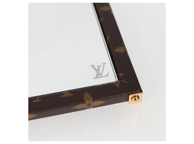 Miroir Maison Monogram LOUIS VUITTON GI0554 LV Auth 124908SM Monogramme - vue 27