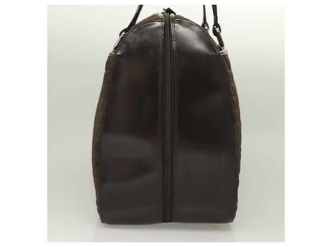 BALLY Borsa Boston Trapuntata Nylon Nera Argento Auth mr1328 Nero - vista 14