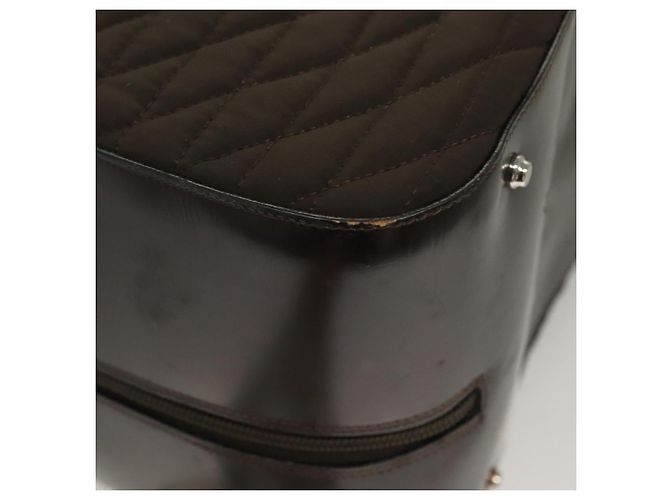 BALLY Borsa Boston Trapuntata Nylon Nera Argento Auth mr1328 Nero - vista 15