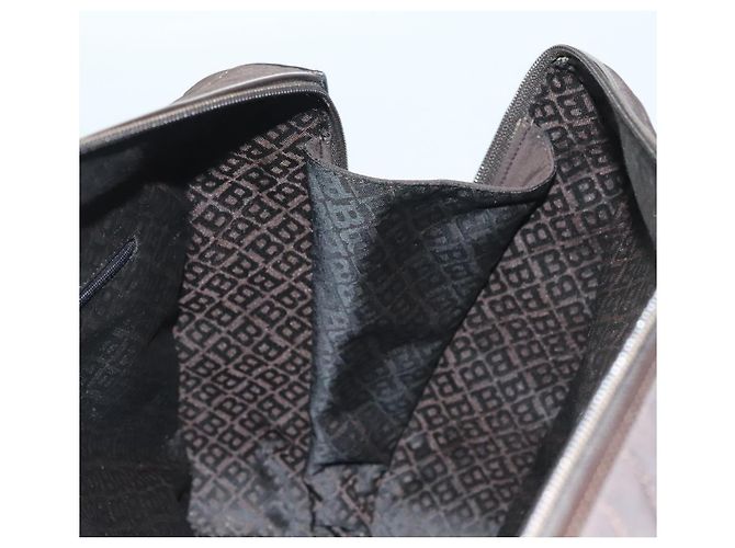 BALLY Borsa Boston Trapuntata Nylon Nera Argento Auth mr1328 Nero - vista 19