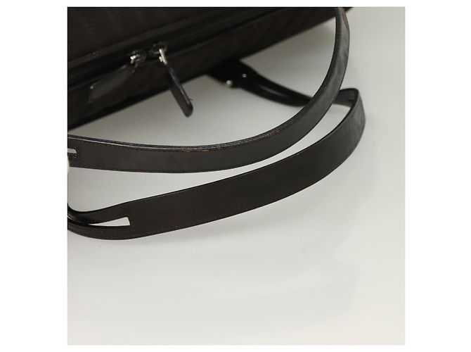 BALLY Borsa Boston Trapuntata Nylon Nera Argento Auth mr1328 Nero - vista 7