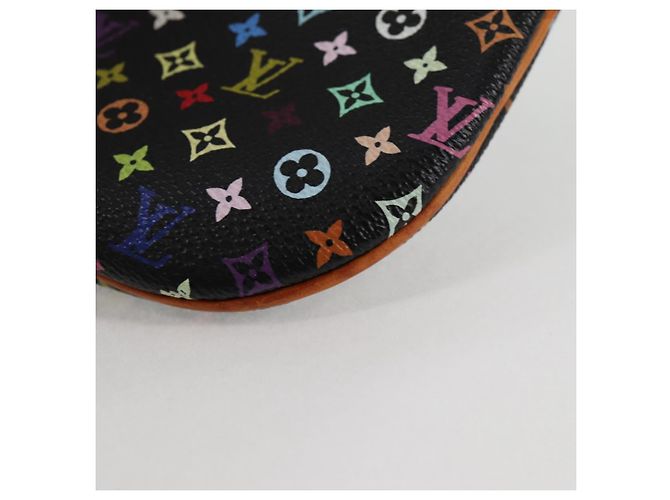 LOUIS VUITTON Pochette GM Monogramma Multicolore Nero M60027 LV Auth 127036V - vista 14