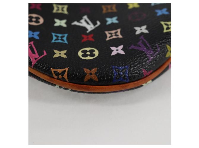 LOUIS VUITTON Pochette GM Monogramma Multicolore Nero M60027 LV Auth 127036V - vista 15