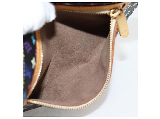 LOUIS VUITTON Pochette GM Monogramma Multicolore Nero M60027 LV Auth 127036V - vista 18