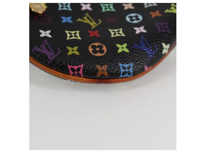 LOUIS VUITTON Pochette GM Monogramma Multicolore Nero M60027 LV Auth 127036V - vista 7