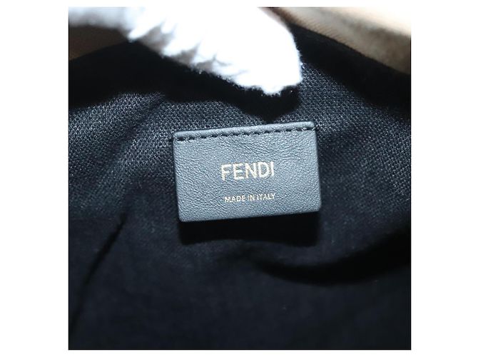 FENDI Celeria Handtasche aus Canvas Beige Auth hk2789 - Ansicht 10