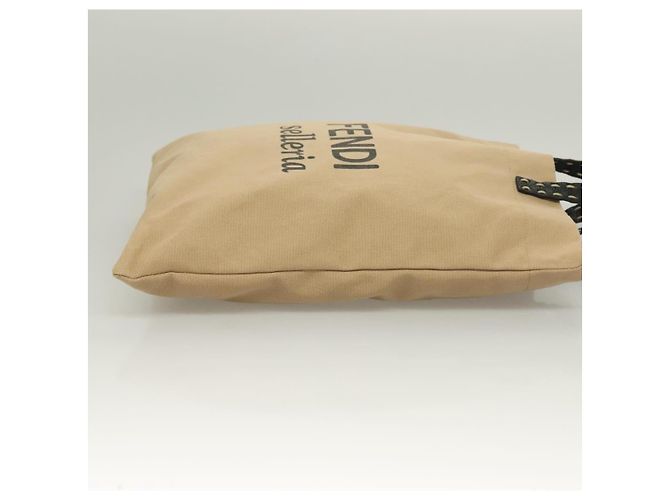 FENDI Celeria Handtasche aus Canvas Beige Auth hk2789 - Ansicht 3
