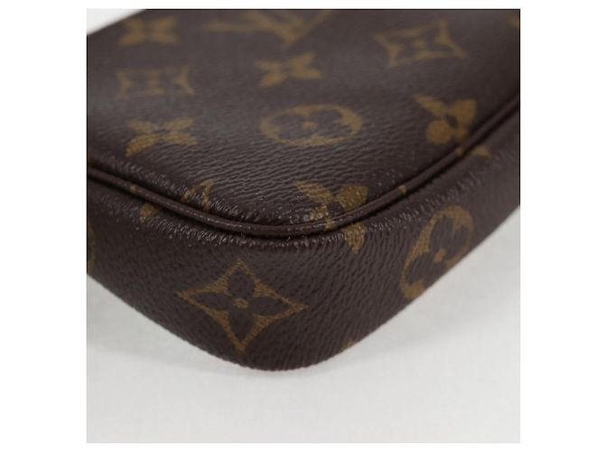 LOUIS VUITTON Monogram Vivienne Mini Pochette Accessoires M81637 LV Auth ac3839M - view 16