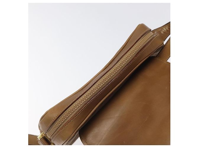 Borsa a Spalla Micro GG in Tela Gucci Marrone Oro Auth BA2829 D'oro - vista 15