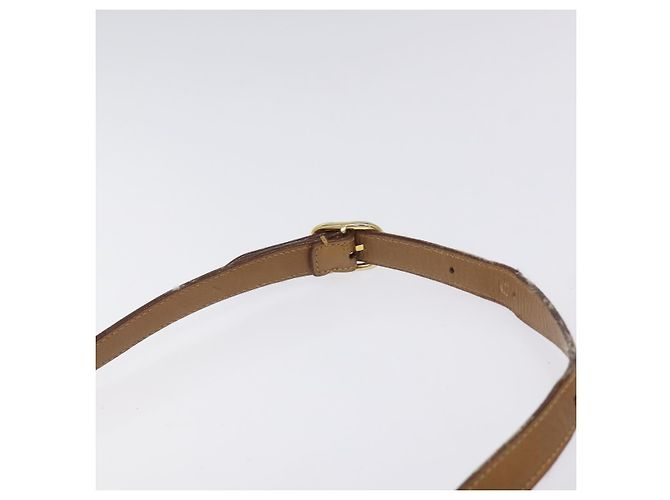Borsa a Spalla Micro GG in Tela Gucci Marrone Oro Auth BA2829 D'oro - vista 8