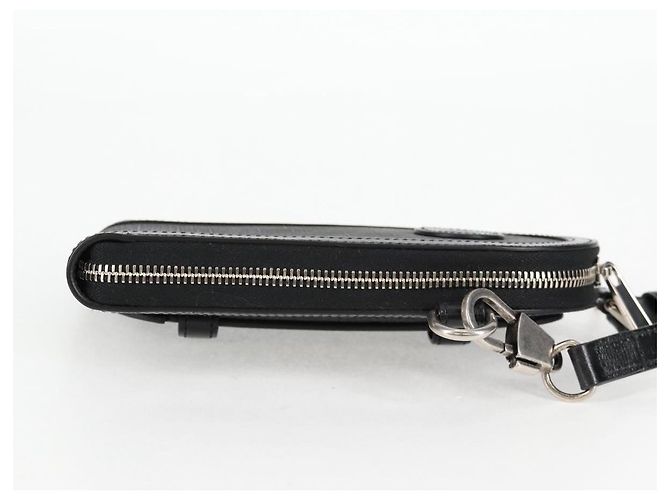 Borsa a spalla GUCCI GG Supreme PVC Nero Argento Auth 118863M - vista 5