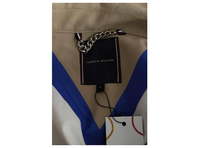 Tommy Hilfiger Giacca in cotone beige - vista 5
