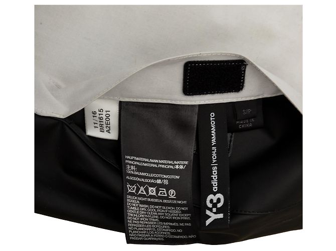 Y3 Giacca lunga con cappuccio Y-3 Nero - vista 14