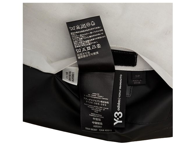 Y3 Giacca lunga con cappuccio Y-3 Nero - vista 15