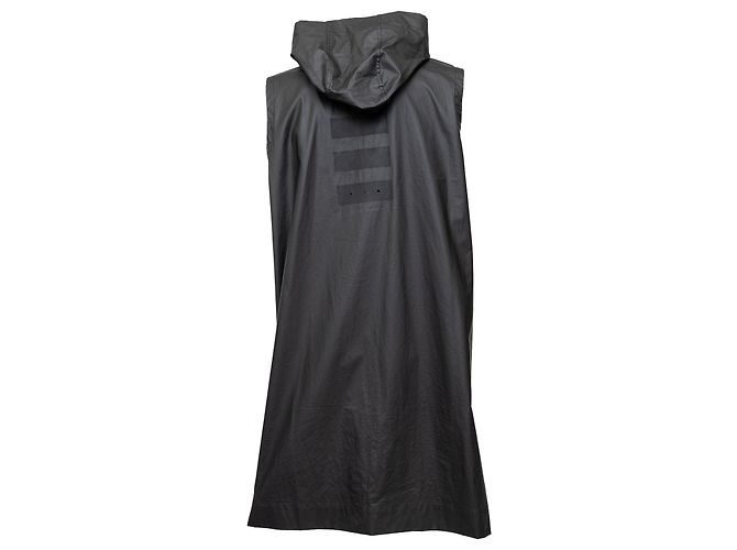 Y3 Giacca lunga con cappuccio Y-3 Nero - vista 4