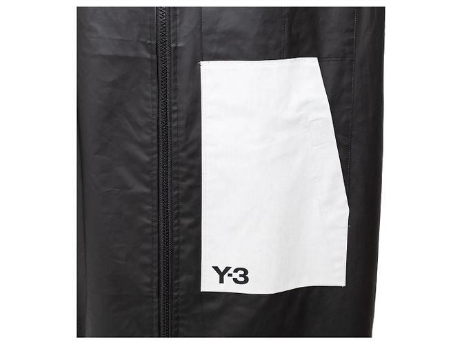 Y3 Giacca lunga con cappuccio Y-3 Nero - vista 7